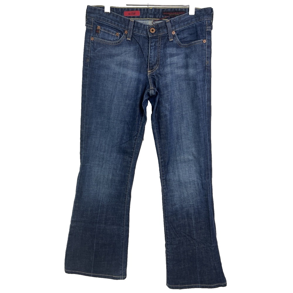 AG Adriano Goldschmied The Club Jeans Womens 29 R Bootcut Made in USA Flare A18